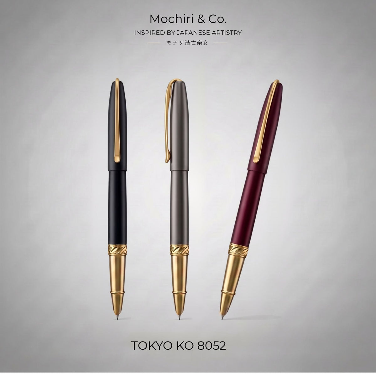 Mochiri & Co. Tokyo Ko 8052 fountain pen, detail view 2