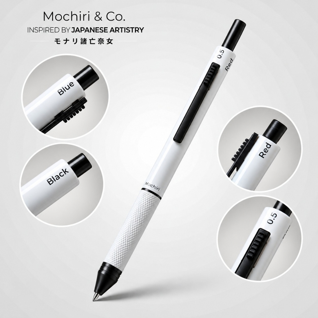 Mochiri & Co. Vector 6 multi-function pen, detail view 6