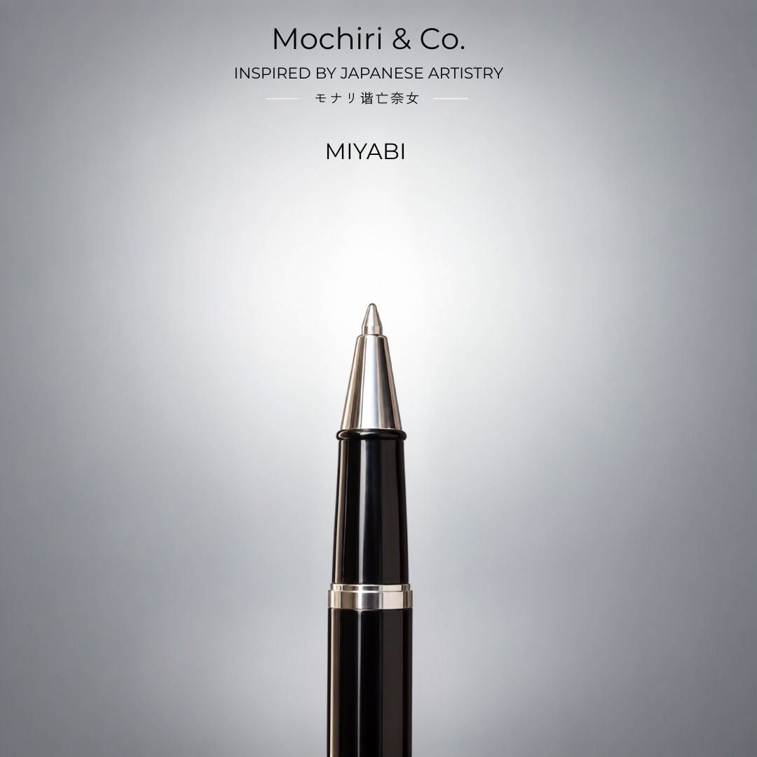 Mochiri & Co. Miyabi roller pen, detail view 2