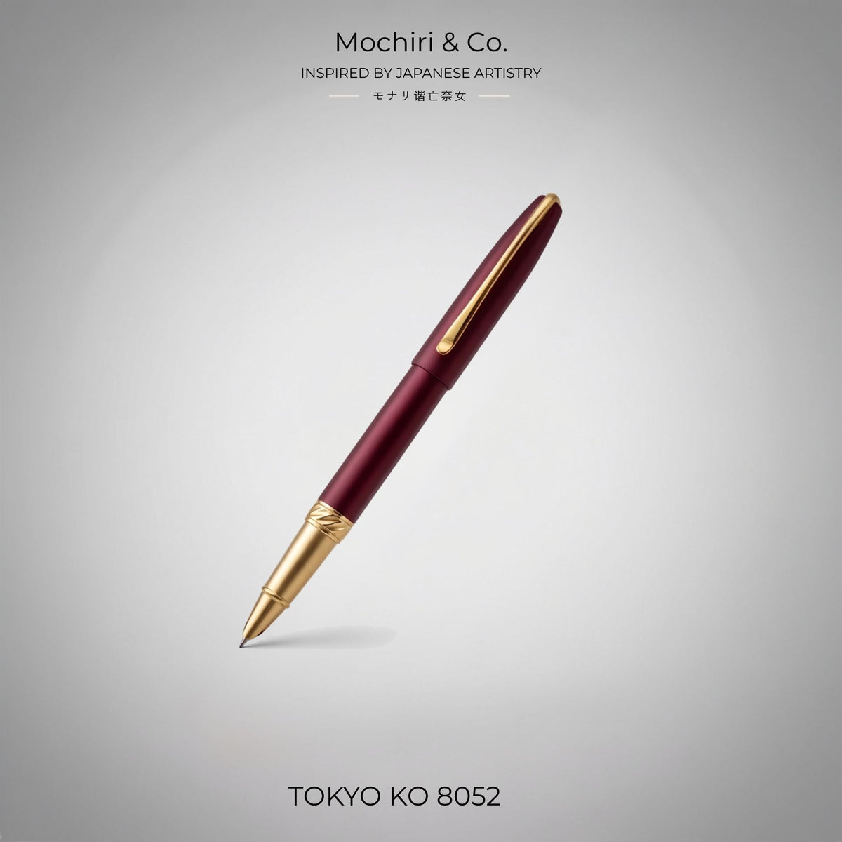Mochiri & Co. Tokyo Ko 8052 fountain pen, detail view 8