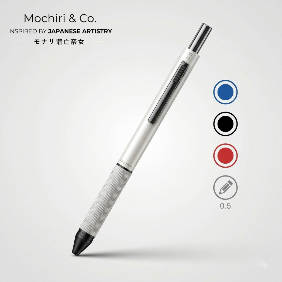 Mochiri & Co. Vector 6 multi-function pen, detail view 2