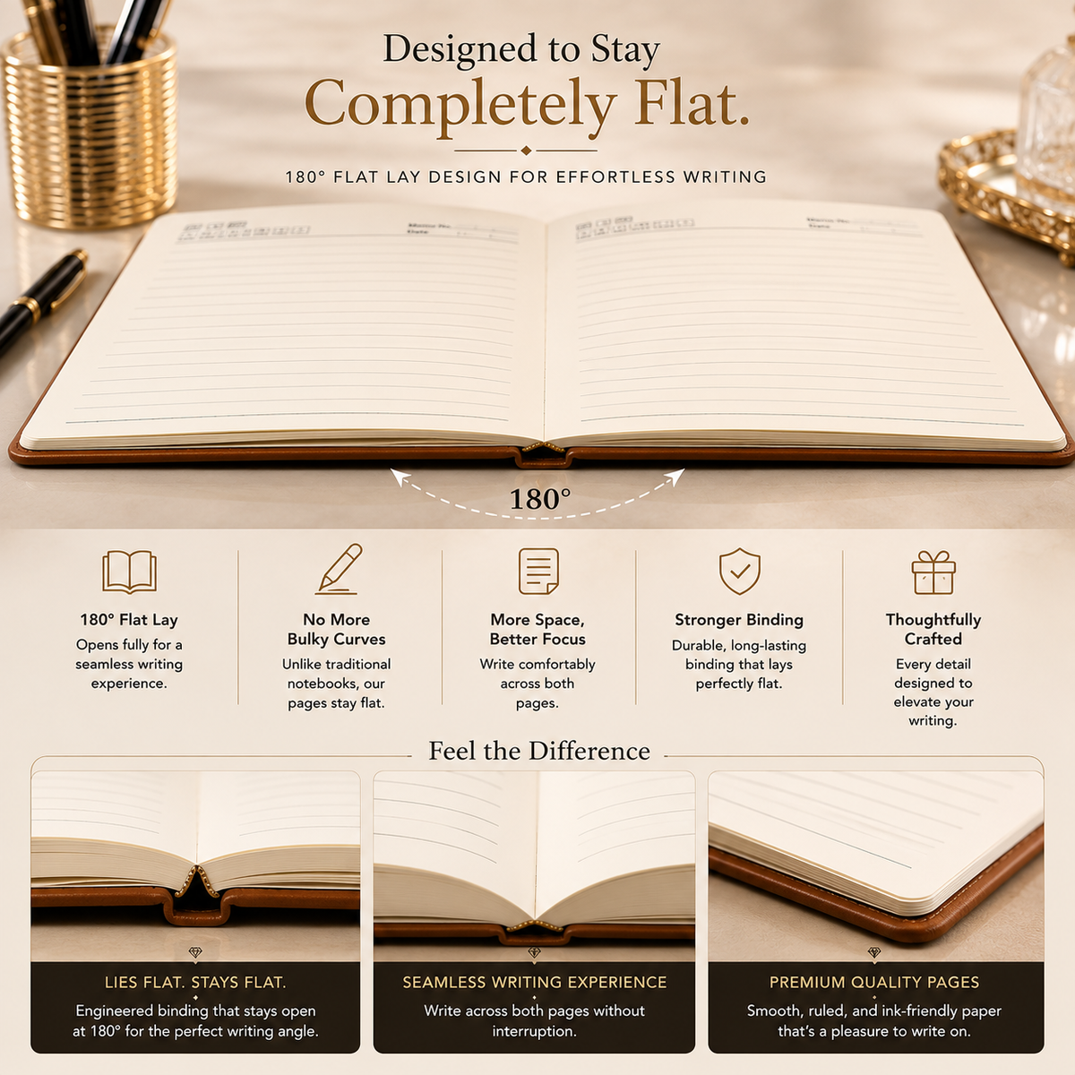 Flat Book A5